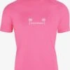 Wave Hawaii Maillots De Sport Haut De Sport Rash Guard Femme Rose