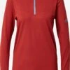 Nike Hauts à Manches Longues T-shirt Fonctionnel Femme Rouge