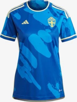 ADIDAS PERFORMANCE Hauts Pratiques Fonctionnels Maillot Schweden Frauenteam 23 Femme Bleu Roi / Bleu Clair