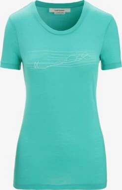 Icebreaker T-Shirts T-shirt Fonctionnel Tech Lite II Femme Bleu