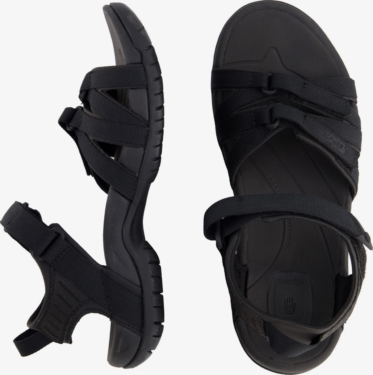 Teva Chaussures De Plein Air Sandales De Randonnée Tirra Femme Noir 2 Teva Chaussures De Plein Air Sandales De Randonnée Tirra Femme Noir – Image 2