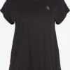 Hauts Pratiques Fonctionnels T-shirt Fonctionnel Abasic Femme Noir