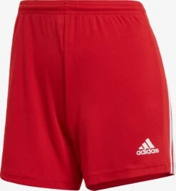 Adidas Sportswear Shorts Regular Pantalon De Sport Squadra 21 Femme Rouge Clair