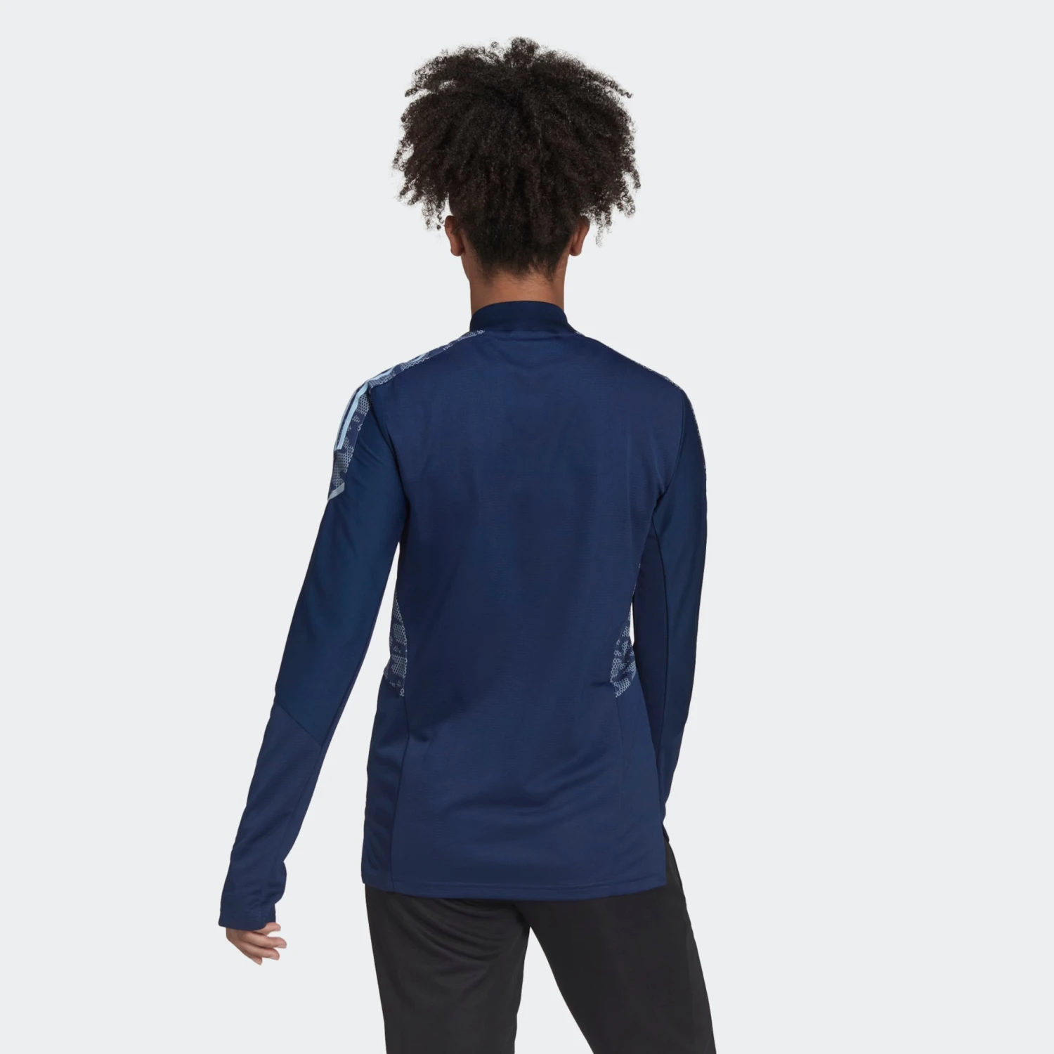 Adidas Sportswear Hauts à Manches Longues T-shirt Fonctionnel Femme Bleu Marine / Bleu Clair 4 Adidas Sportswear Hauts à Manches Longues T-shirt Fonctionnel Femme Bleu Marine / Bleu Clair – Image 4