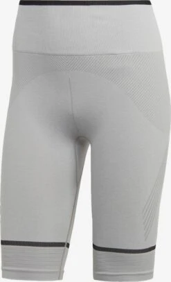 Adidas By Stella Mccartney Shorts Skinny Pantalon De Sport Femme Gris