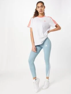 Adidas Sportswear T-Shirts T-shirt Fonctionnel Femme Blanc -ADIDAS PERFORMANCE Soldes b4a67c9ccadd084bed375e023cd681b4