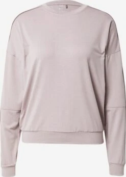 Only Play Hauts à Manches Longues T-shirt Fonctionnel MIKI Femme Taupe