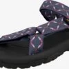 Teva Chaussures De Plein Air Sandales De Randonnée Femme Bleu Foncé