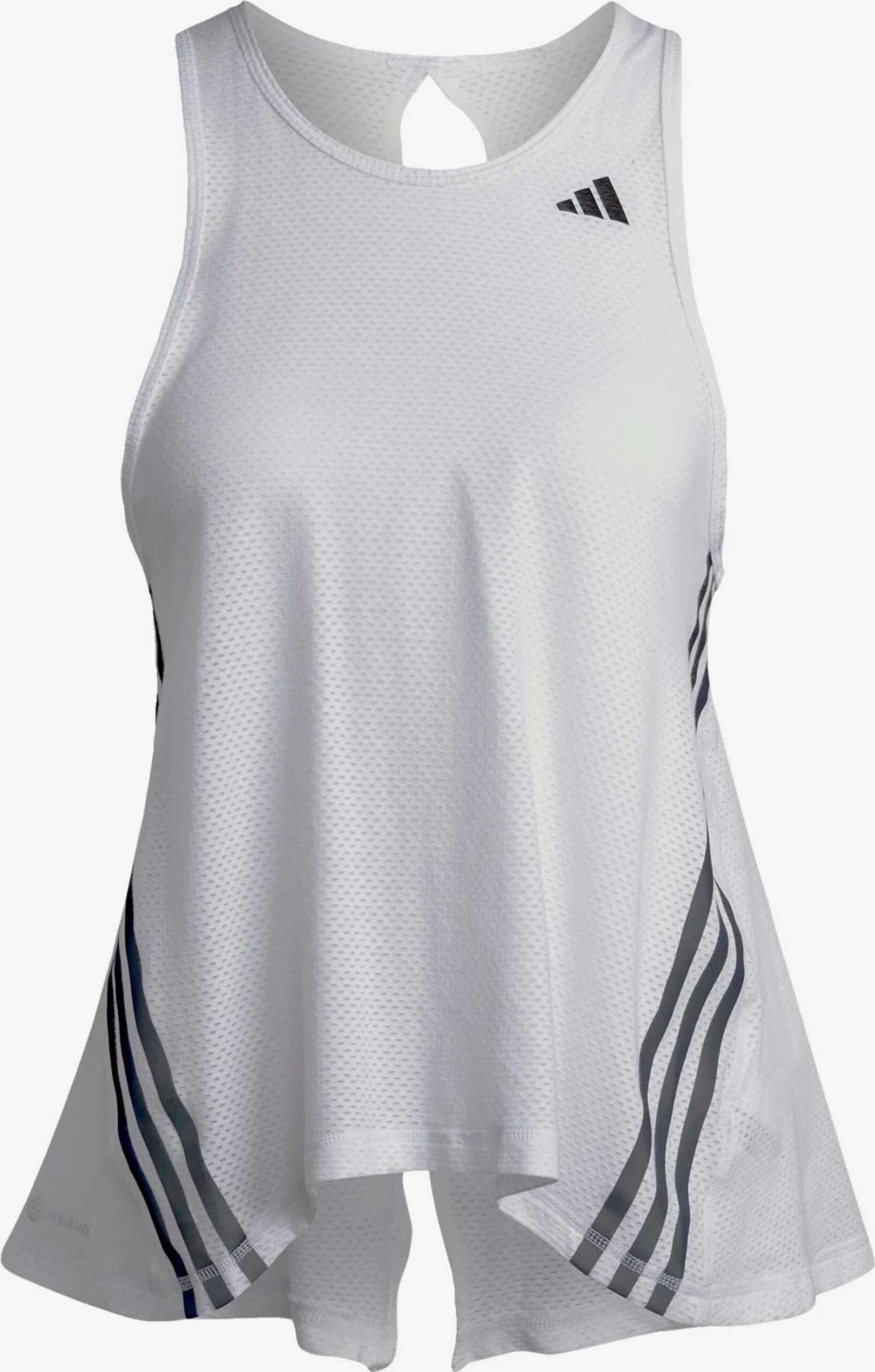 ADIDAS PERFORMANCE Maillots De Sport Haut De Sport Run Icons Femme Blanc 1 ADIDAS PERFORMANCE Maillots De Sport Haut De Sport Run Icons Femme Blanc