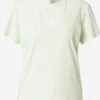 Adidas Sportswear Hauts Pratiques Fonctionnels T-shirt Fonctionnel Femme Vert Pastel