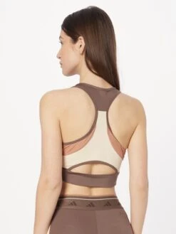 ADIDAS PERFORMANCE Maillots De Sport Haut De Sport Femme Marron -ADIDAS PERFORMANCE Soldes c17cc846de4a4bf523dfc17ec71b920b