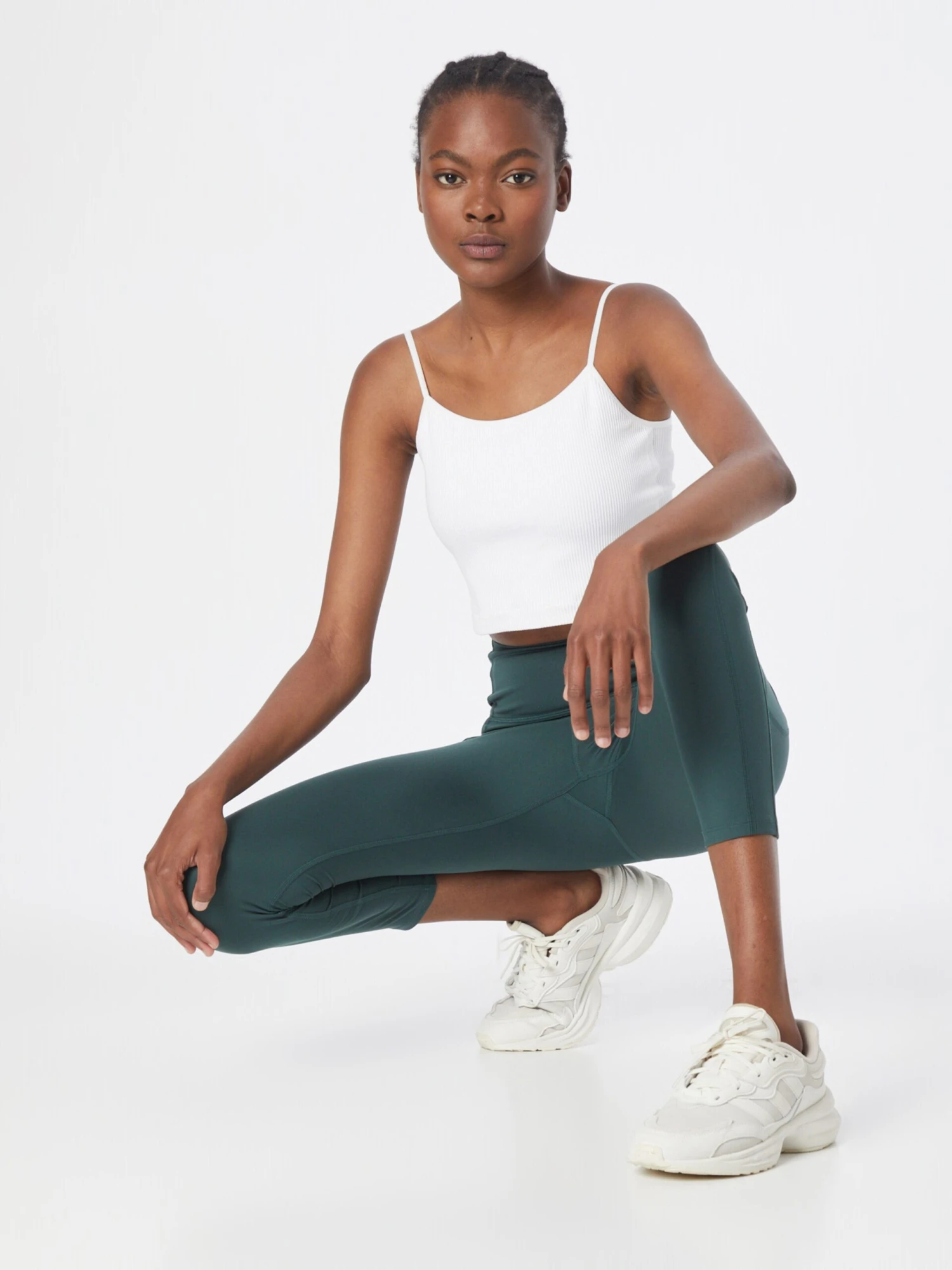 Girlfriend Collective Leggings Skinny Pantalon De Sport Femme Vert Foncé 5 Girlfriend Collective Leggings Skinny Pantalon De Sport Femme Vert Foncé – Image 5