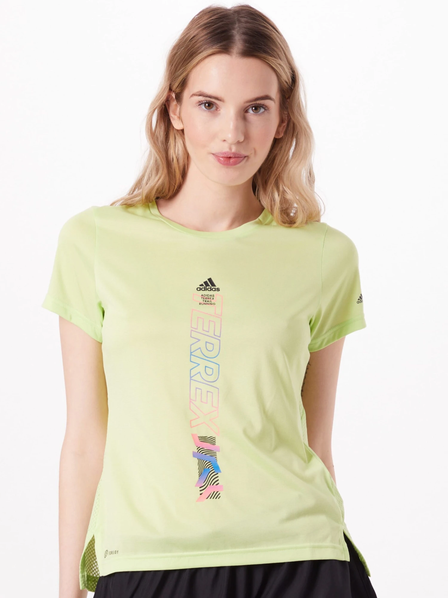 Adidas TERREX Hauts Pratiques Fonctionnels T-shirt Fonctionnel Terrex Femme Citron Vert 3 Adidas TERREX Hauts Pratiques Fonctionnels T-shirt Fonctionnel Terrex Femme Citron Vert – Image 3
