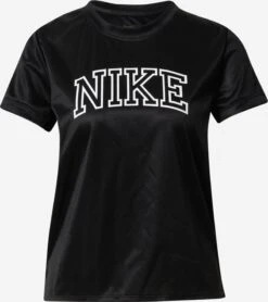 Nike Hauts Pratiques Fonctionnels T-shirt Fonctionnel Femme Noir
