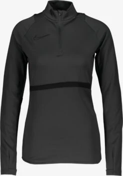 Nike Hauts à Manches Longues T-shirt Fonctionnel Academy Femme Gris Foncé