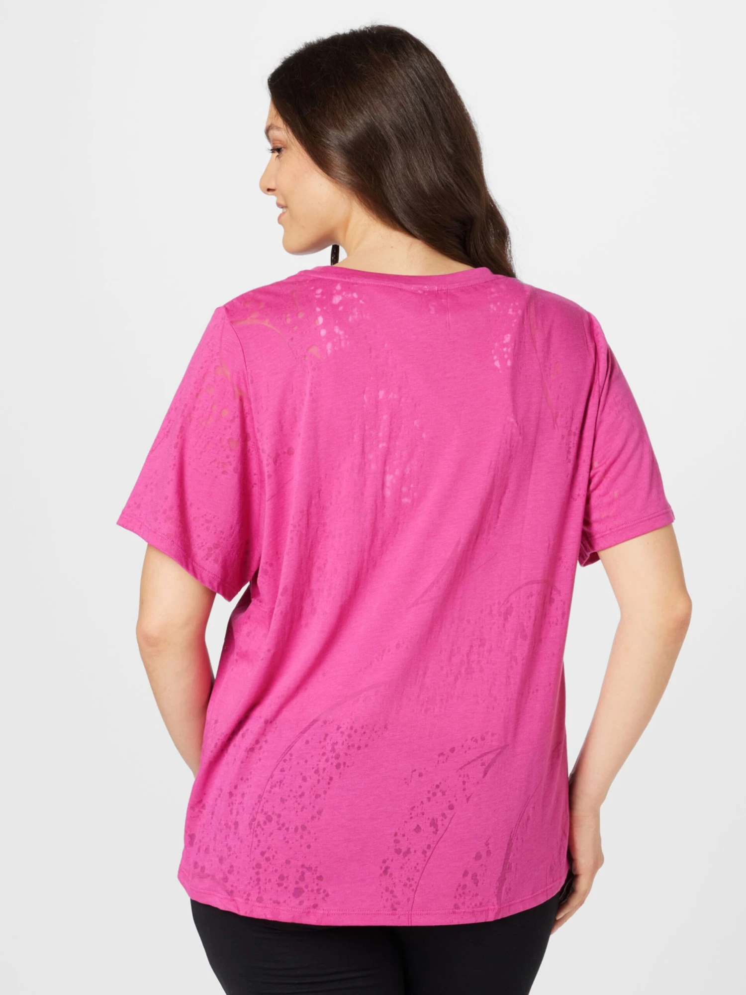 Hauts Pratiques Fonctionnels T-shirt Fonctionnel Burnout Femme Rose / Rose Ancienne 4 Hauts Pratiques Fonctionnels T-shirt Fonctionnel Burnout Femme Rose / Rose Ancienne – Image 4