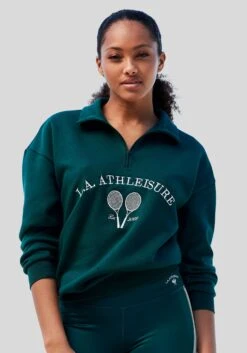 Pulls De Sport Sweat De Sport Femme Vert Foncé -ADIDAS PERFORMANCE Soldes c985dde49d0783cac4dfe855355e0a4d