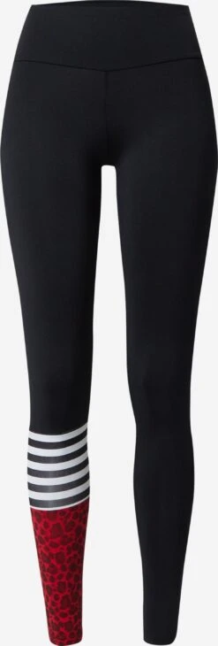 Hey Honey Leggings Skinny Pantalon De Sport Femme Rouge