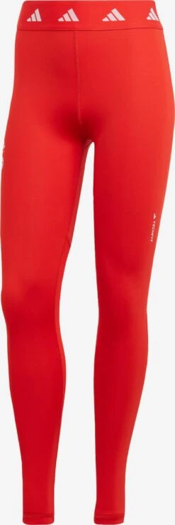 ADIDAS PERFORMANCE Leggings Skinny Pantalon De Sport FC Bayern München Femme Rouge Feu