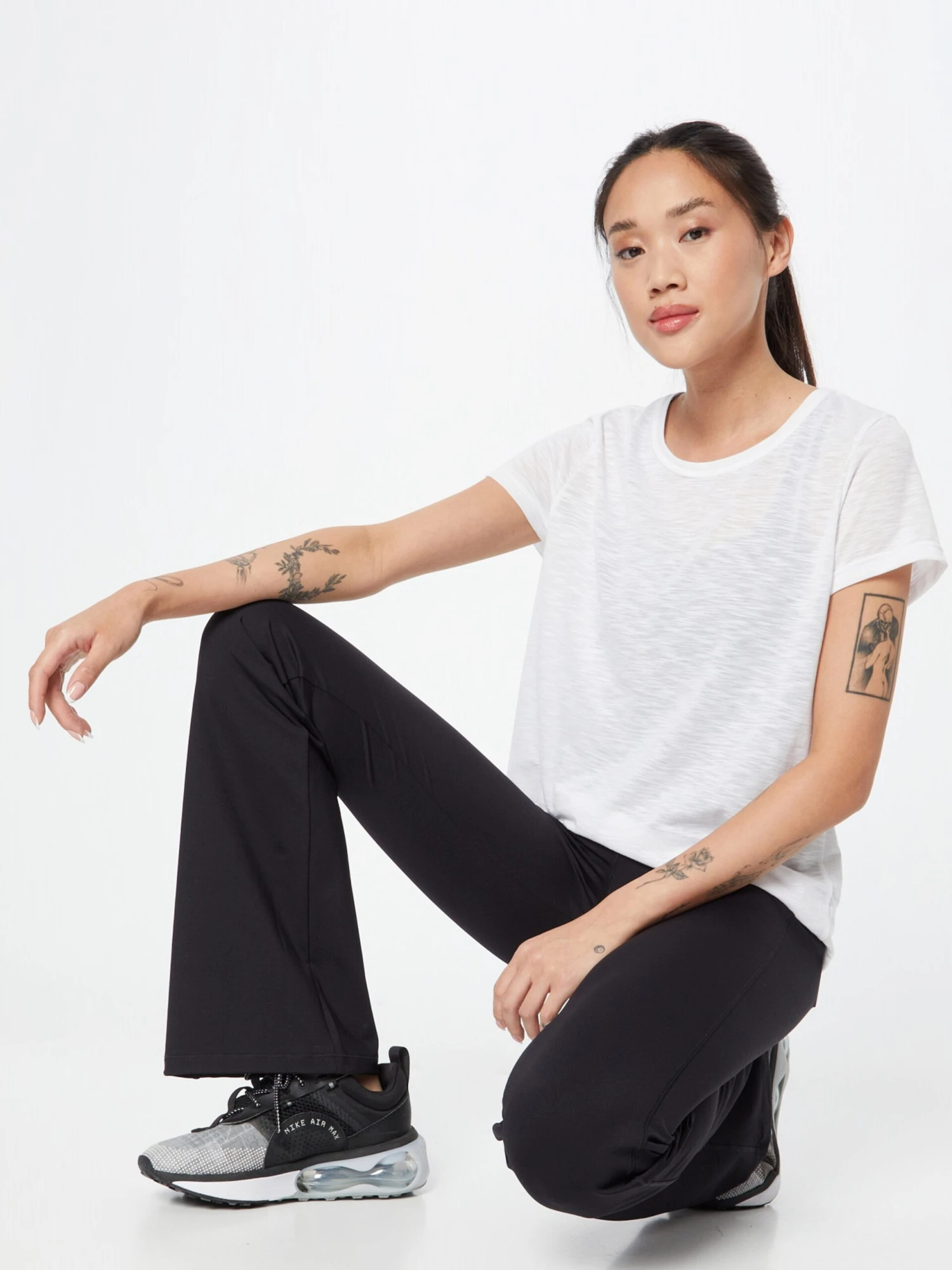 CASALL Hauts Pratiques Fonctionnels T-shirt Fonctionnel Femme Blanc 5 CASALL Hauts Pratiques Fonctionnels T-shirt Fonctionnel Femme Blanc – Image 5