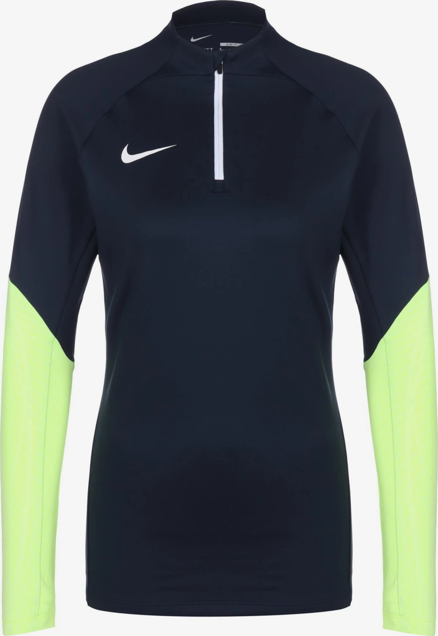Nike Pulls De Sport Sweat De Sport Strike 23 Femme Bleu Marine / Jaune Fluo 1 Nike Pulls De Sport Sweat De Sport Strike 23 Femme Bleu Marine / Jaune Fluo