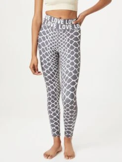 Leggings Skinny Pantalon De Sport NADI Femme Gris -ADIDAS PERFORMANCE Soldes d20c0d5a91fbca49bb4d84de735a6023