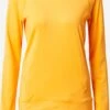 Hauts à Manches Longues T-shirt Fonctionnel Femme Orange