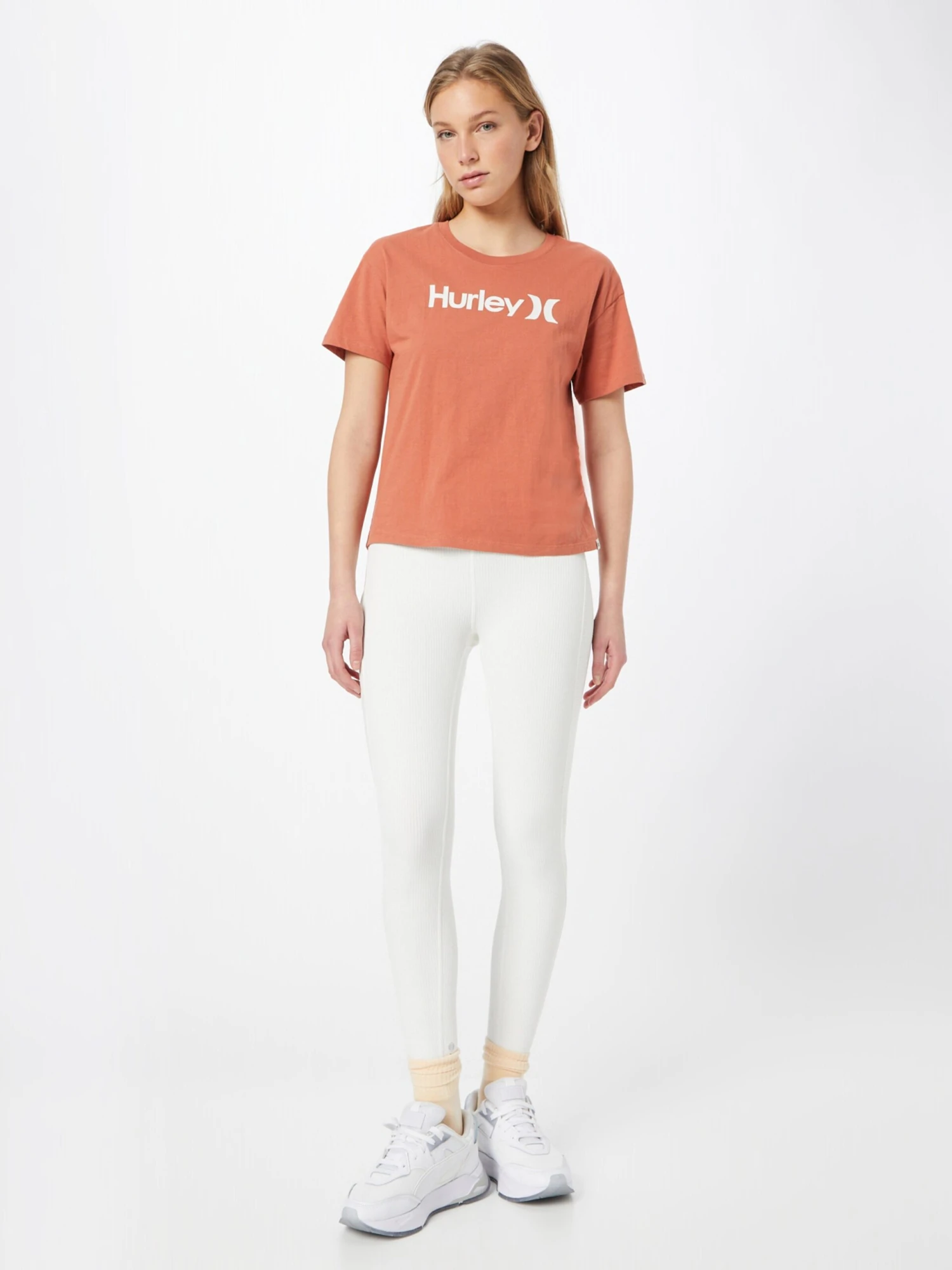 HURLEY T-Shirts T-shirt Fonctionnel Femme Melon 5 HURLEY T-Shirts T-shirt Fonctionnel Femme Melon – Image 5