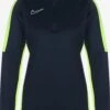 Nike Pulls De Sport Sweat De Sport Academy 23 Femme Bleu Marine