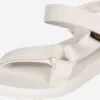 Teva Chaussures De Plein Air Sandales De Randonnée Original Universal Femme Blanc Cassé