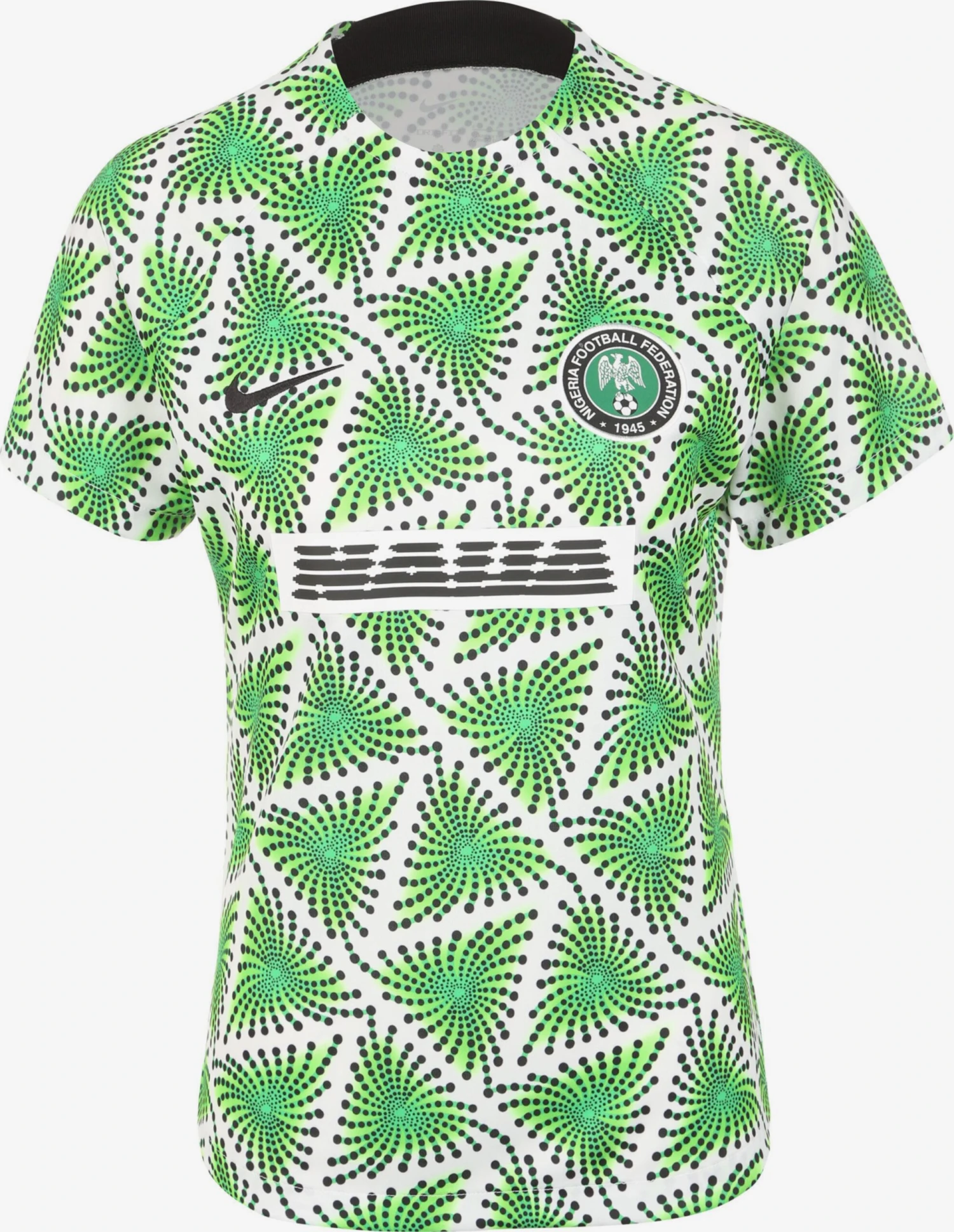 Nike Hauts Pratiques Fonctionnels T-shirt Fonctionnel Nigeria Pre-Match Femme Vert Clair 1 Nike Hauts Pratiques Fonctionnels T-shirt Fonctionnel Nigeria Pre-Match Femme Vert Clair