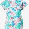 HURLEY Hauts Pratiques Fonctionnels T-shirt Fonctionnel JAVA Femme Bleu / Bleu Clair