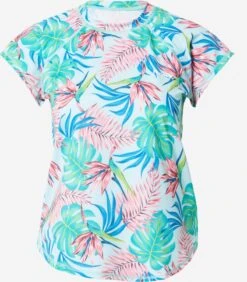 HURLEY Hauts Pratiques Fonctionnels T-shirt Fonctionnel JAVA Femme Bleu / Bleu Clair