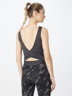 ADIDAS PERFORMANCE Maillots De Sport Haut De Sport Femme Noir / Noir Chiné -ADIDAS PERFORMANCE Soldes df55122b9129e7bfc28ec5847b6f2fa4