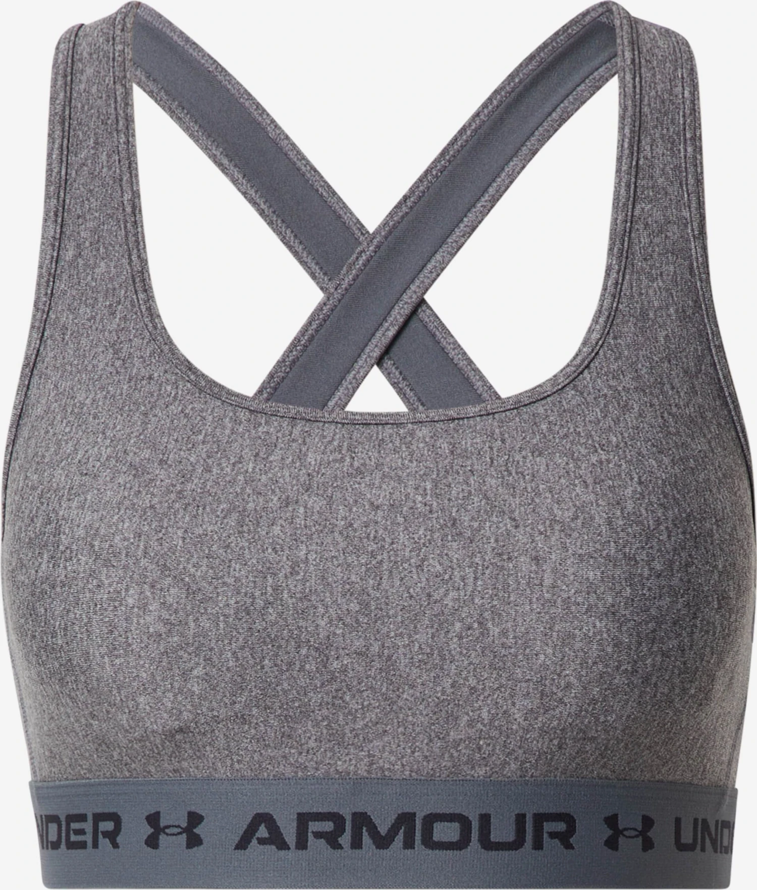Under Armour Brassières Bustier Soutien-gorge De Sport Femme Gris Argenté / Gris Chiné 1 Under Armour Brassières Bustier Soutien-gorge De Sport Femme Gris Argenté / Gris Chiné