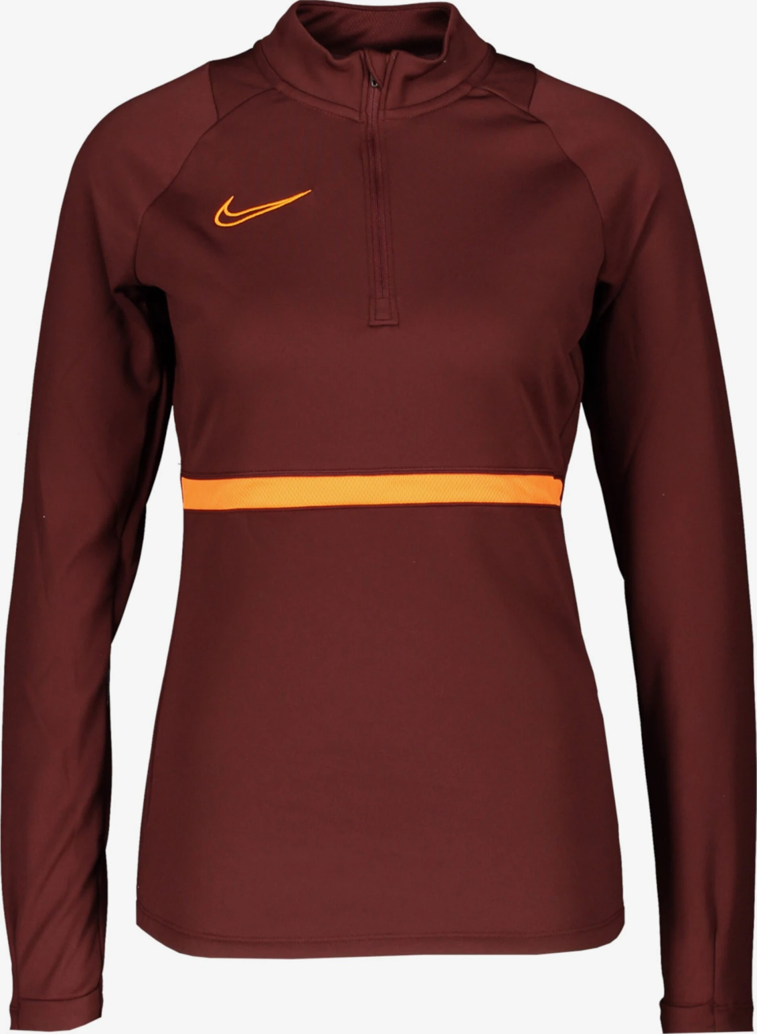 Nike Hauts à Manches Longues T-shirt Fonctionnel Academy Femme Marron 1 Nike Hauts à Manches Longues T-shirt Fonctionnel Academy Femme Marron