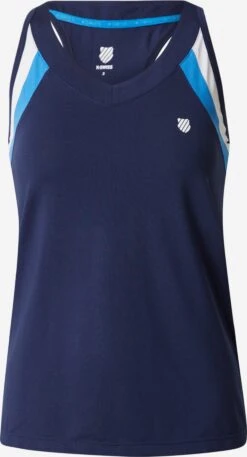 Maillots De Sport Haut De Sport Femme Bleu Marine / Bleu Clair
