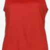 Nike Hauts Pratiques Fonctionnels Maillot Femme Rouge