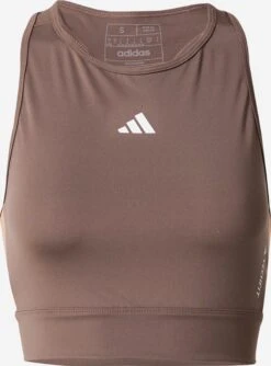 ADIDAS PERFORMANCE Maillots De Sport Haut De Sport Femme Marron