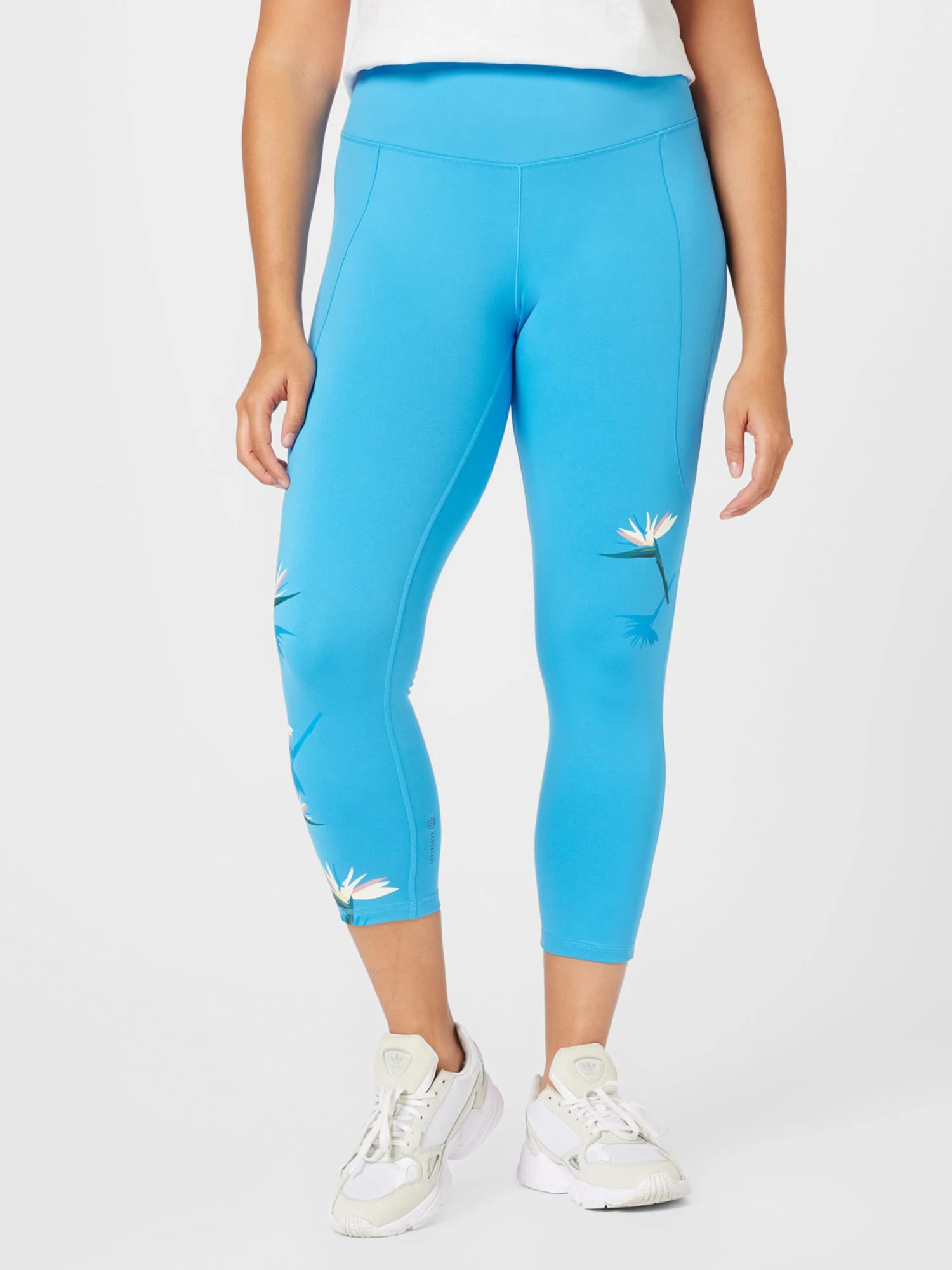 Adidas Sportswear Leggings Skinny Pantalon De Sport THEBE MAGUGU STUDIO Femme Bleu Clair 3 Adidas Sportswear Leggings Skinny Pantalon De Sport THEBE MAGUGU STUDIO Femme Bleu Clair – Image 3
