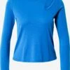 Onzie Hauts à Manches Longues T-shirt Fonctionnel Femme Bleu