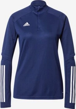 Adidas Sportswear Hauts à Manches Longues T-shirt Fonctionnel Condivo 20 Femme Bleu Foncé