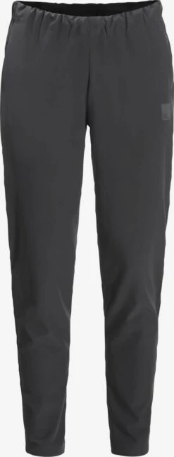 Jack Wolfskin Pantalons Dentraînement Effilé Pantalon De Sport Femme Anthracite / Gris Argenté / Gris Foncé