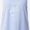 Nike Maillots De Sport Haut De Sport Femme Bleu Violet