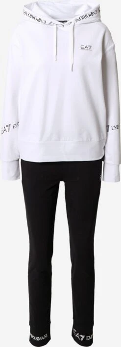 EA7 Emporio Armani Ensembles Survêtement Femme Noir / Blanc