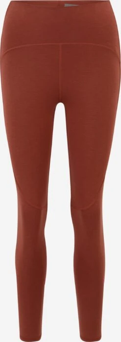 Adidas By Stella Mccartney Leggings Skinny Pantalon De Sport Femme Rouge Rouille