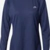 Newline Hauts à Manches Longues T-shirt Fonctionnel Femme Bleu Marine
