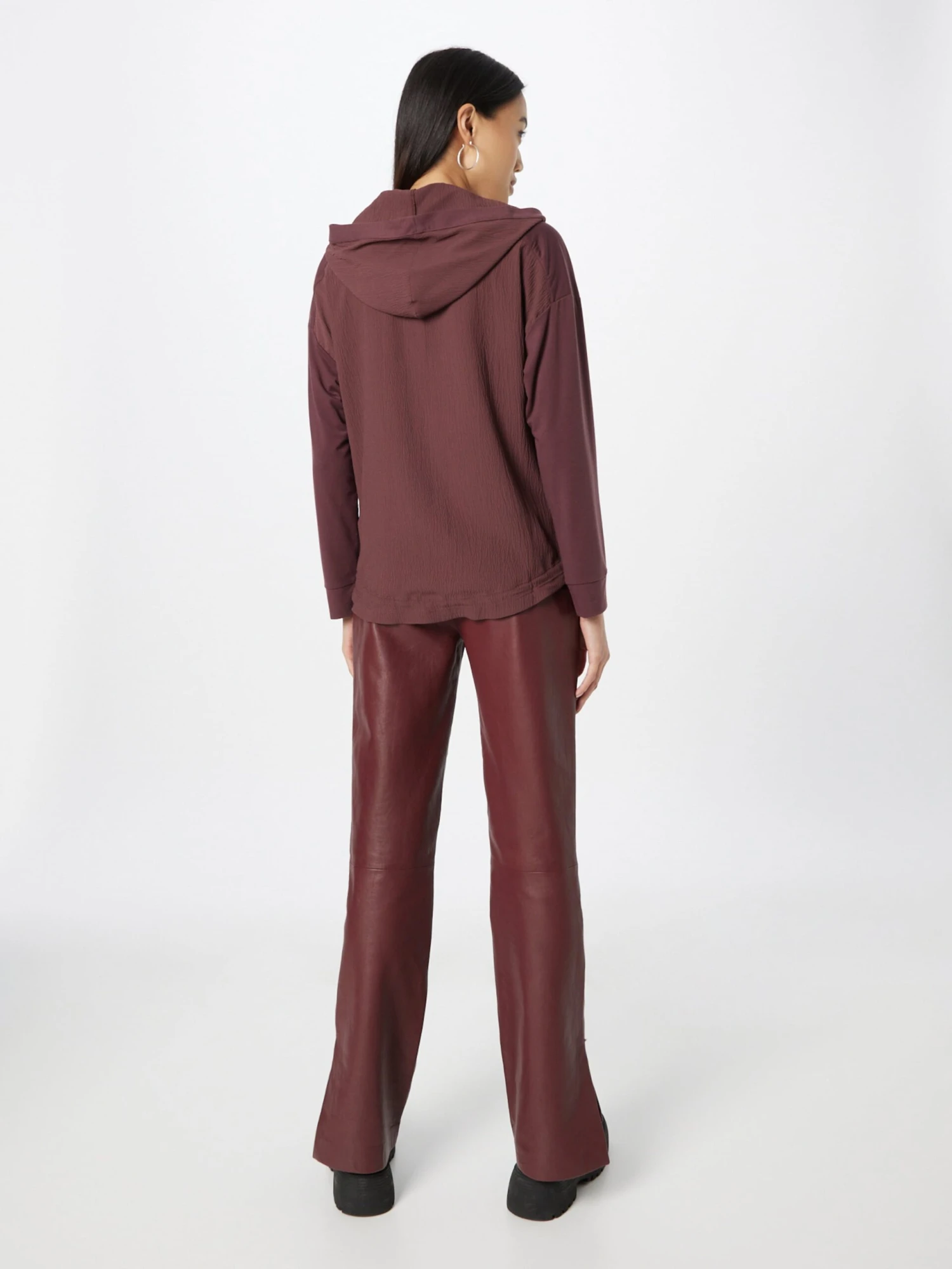 Kathmandu Hauts à Manches Longues T-shirt Fonctionnel Kamana Femme Rouge Pastel 4 Kathmandu Hauts à Manches Longues T-shirt Fonctionnel Kamana Femme Rouge Pastel – Image 4