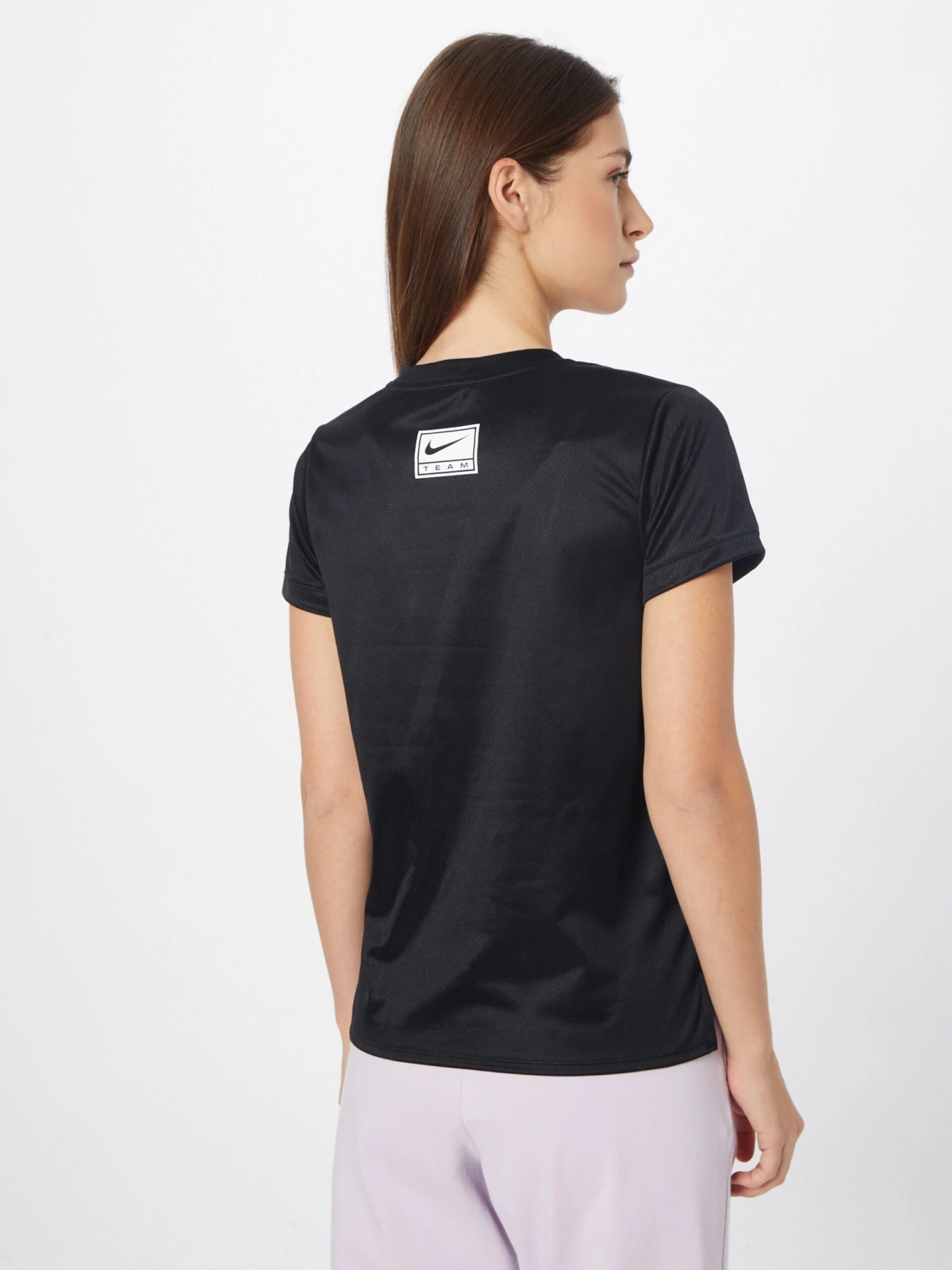 Nike Hauts Pratiques Fonctionnels T-shirt Fonctionnel Femme Noir 4 Nike Hauts Pratiques Fonctionnels T-shirt Fonctionnel Femme Noir – Image 4