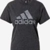 Adidas Sportswear Hauts Pratiques Fonctionnels T-shirt Fonctionnel Winners 3.0 Femme Noir Chiné